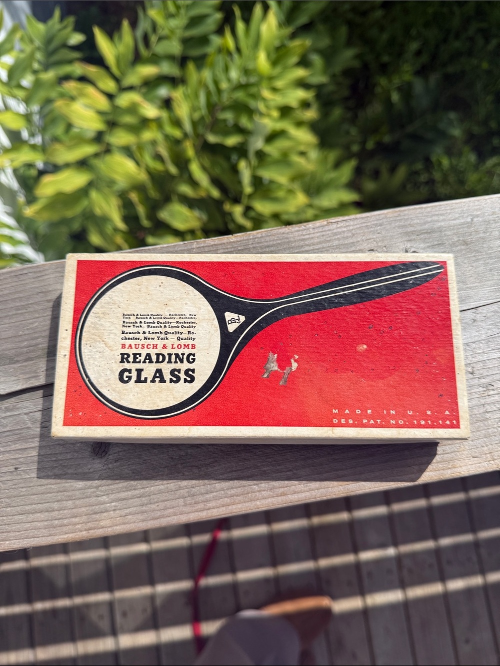 Vintage Reading Glass